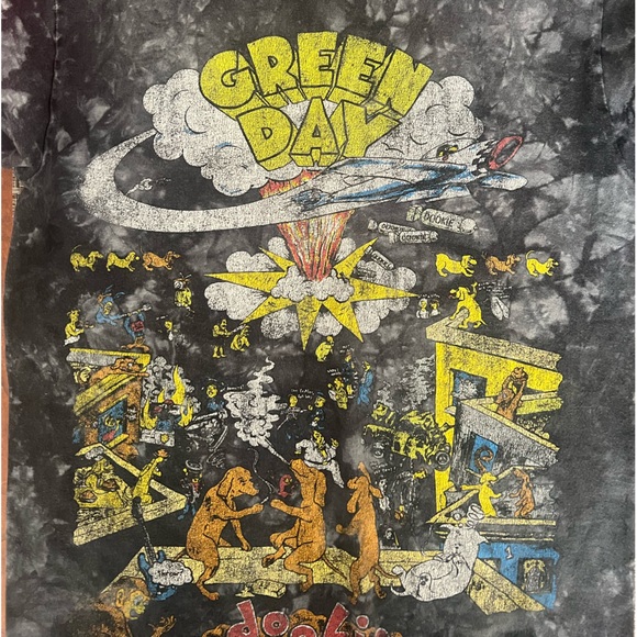 Green Day Dookie Band Tee - Picture 1 of 2
